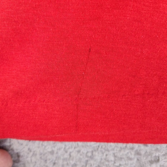 Vintage 1982 Electricians Excuse T-Shirt Mens Medium Red Single Stitch USA Made - Picture 16 of 16